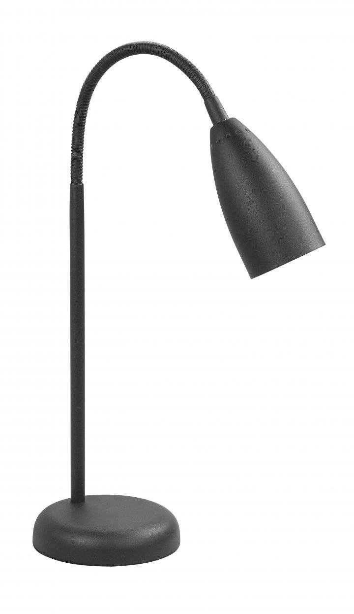 Tafellamp Touchy Metal mat zwart met touchdimmer