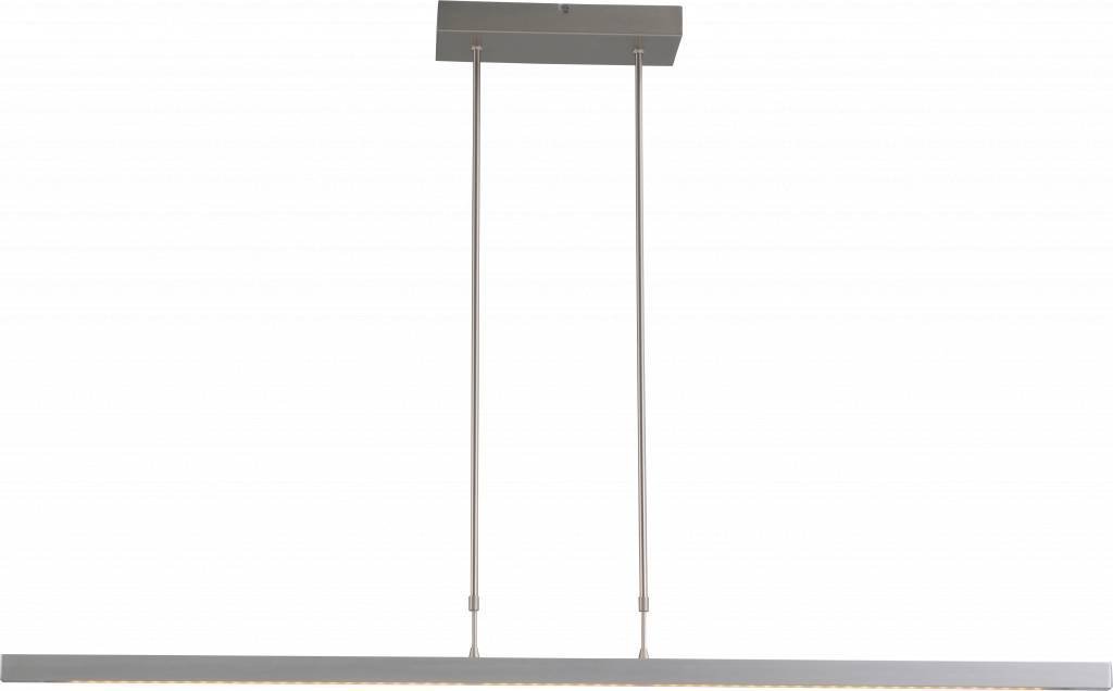 Hanglamp Real 3 nikkel 130 cm