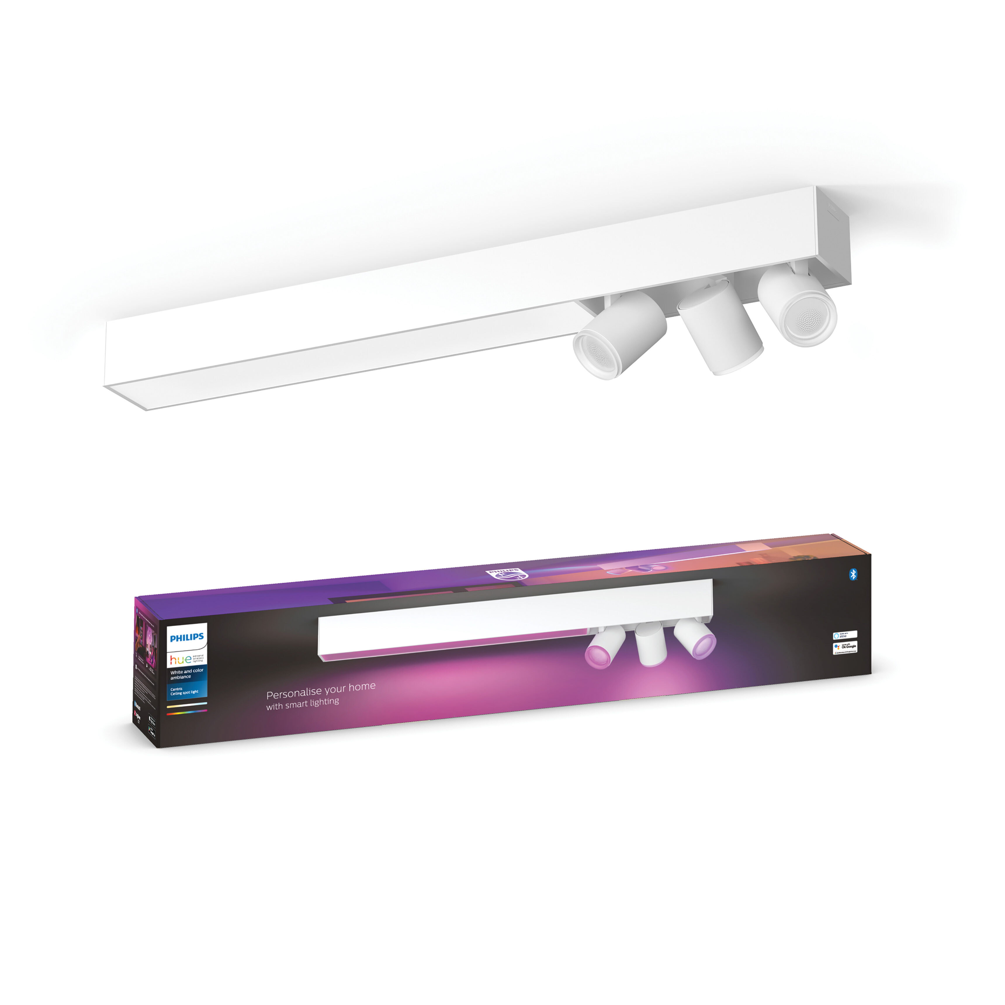 Philips Hue spot Centris Wit 3-lichts