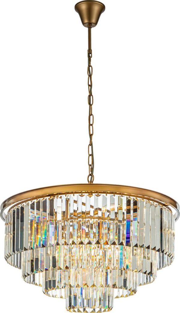 Hanglamp Baroc Hilton antique gold Ø81cm