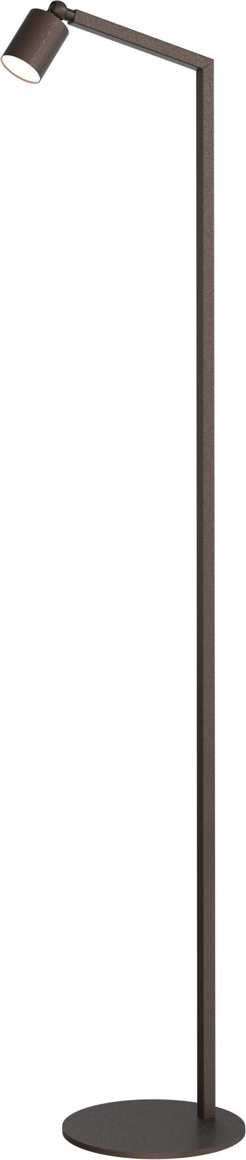 Vloerlamp Bounce 1-lichts cacao/cacao h.135cm