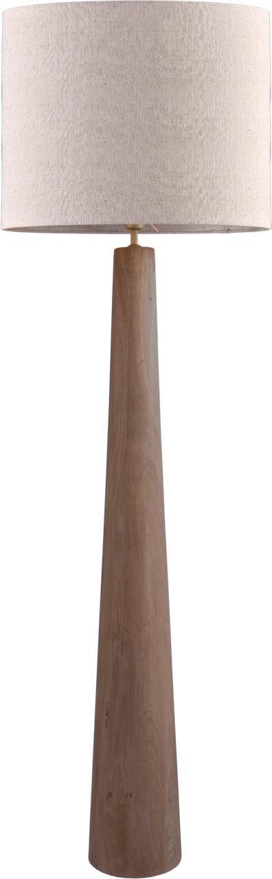 Vloerlamp Woodie natural wood h.173cm