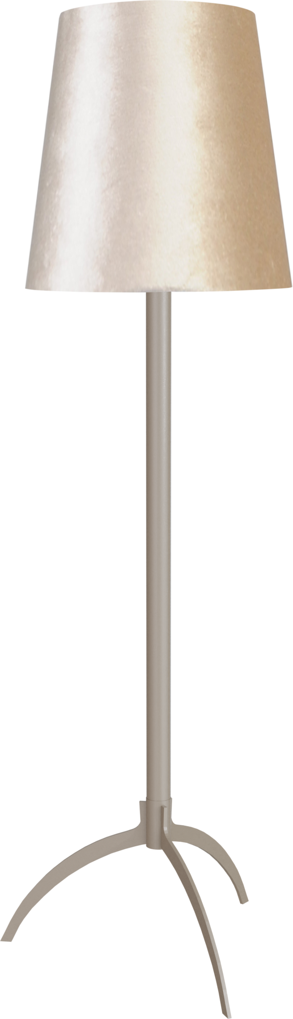 Vloerlamp Trip beige terra met kap artik sand