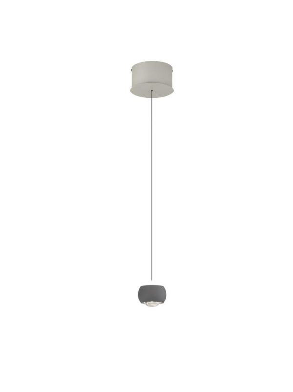 Hanglamp Cannon 1-lichts Antraciet
