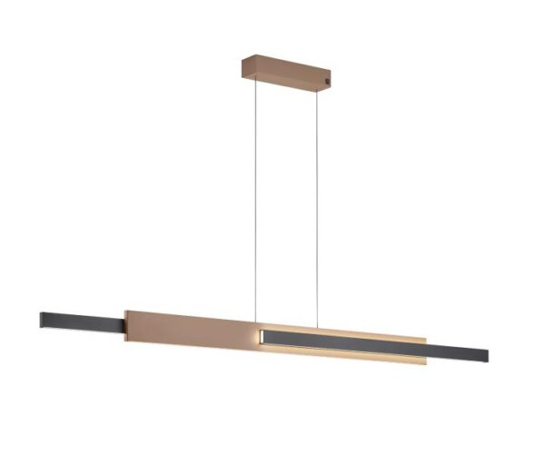 Hanglamp Rivera Mokka/Antraciet