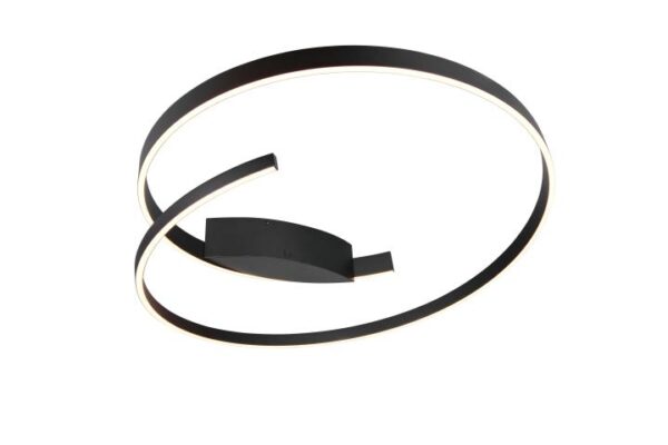 Plafondlamp Cinardi Zwart