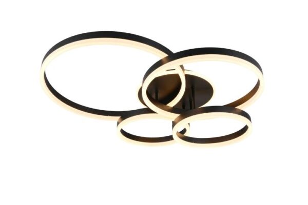 Plafondlamp Drake Zwart