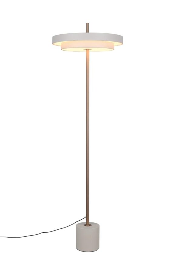 Vloerlamp Keaton Lichtgrijs