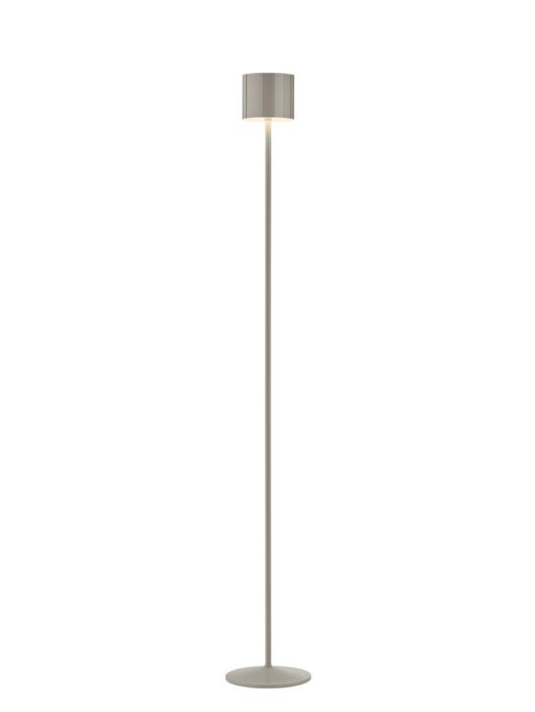 Vloerlamp Marisa Oplaadbaar Taupe
