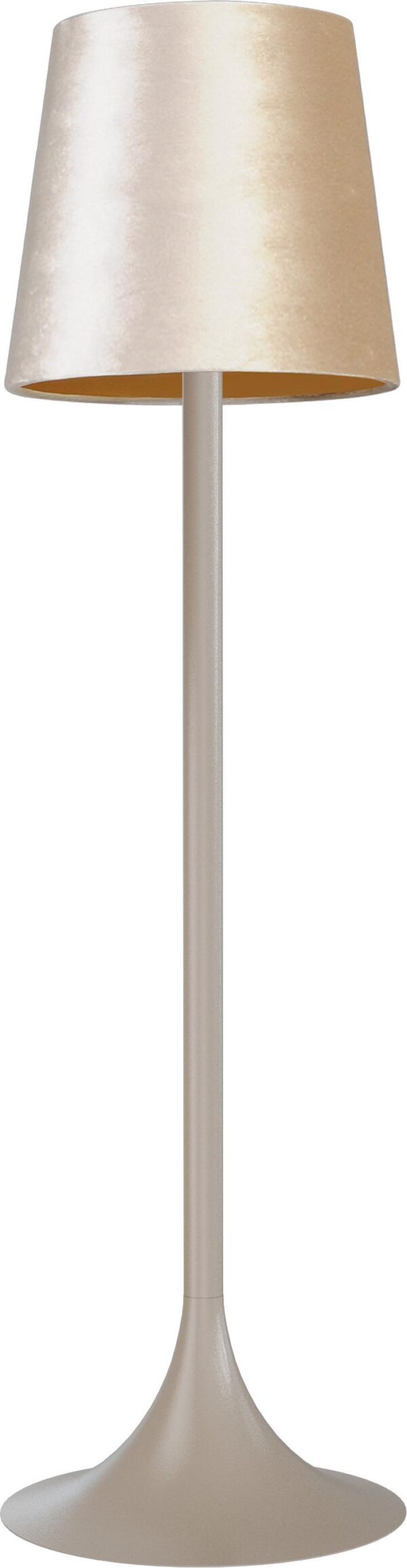 Vloerlamp Trip beige terra met kap artik sand