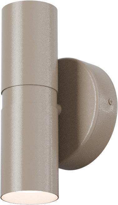 Wandlamp Bounce beige up and down