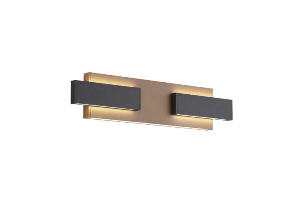 Wandlamp Rivera Mokka/Antraciet