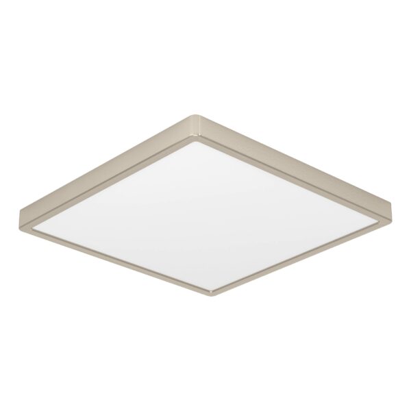 Connect.Z Plafondlamp Fueva 6-Z Nikkel Vierkant 39 cm
