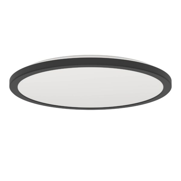 Connect.Z Plafondlamp Rovito-Z IP44 Zwart ∅39 cm