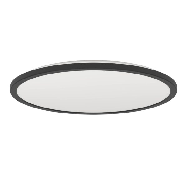 Connect.Z Plafondlamp Rovito-Z IP44 Zwart ∅50 cm