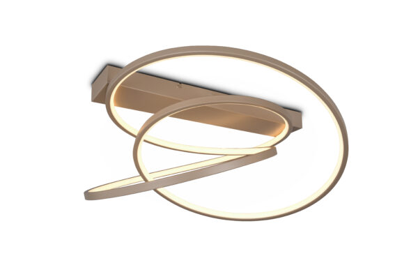 Plafondlamp Darvin Taupe