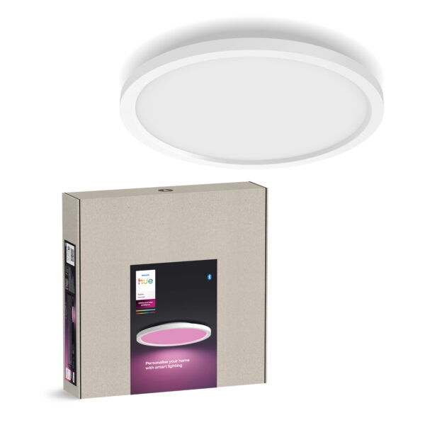 Philips Hue Plafondlamp Surimu Paneel Rond Wit