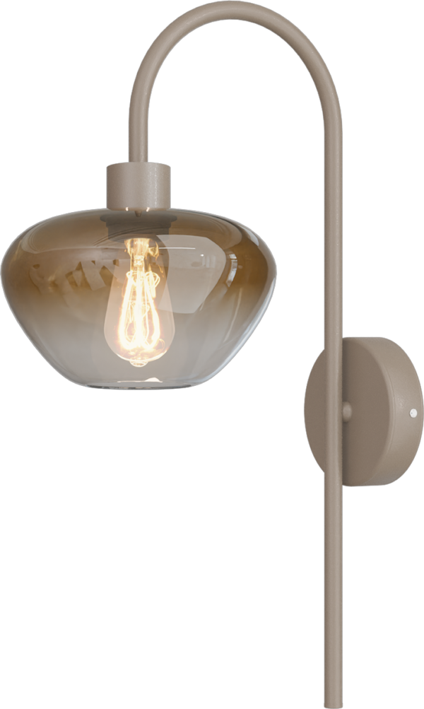 Wandlamp Genua Bow beige