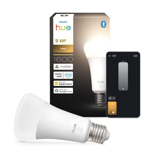 Philips Hue White E27 - A67 lamp 1600