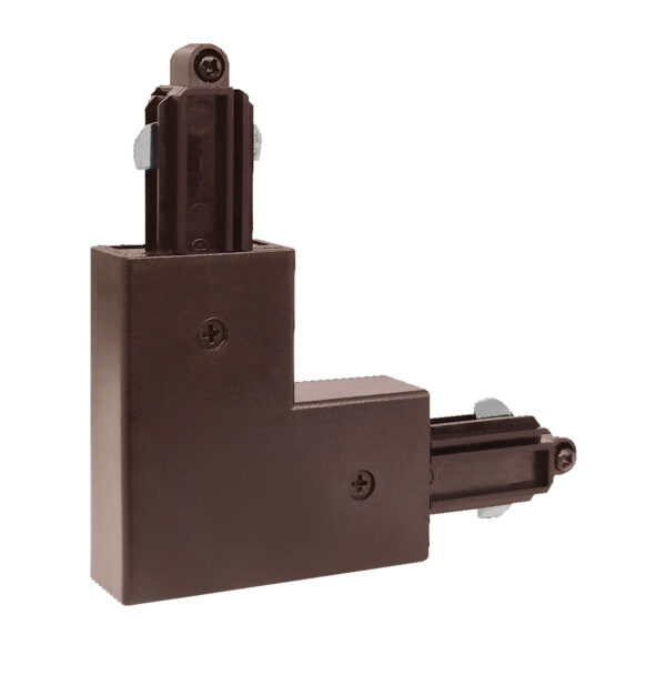 L-koppelstuk Rechts Track Choco