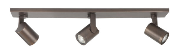 Spot Halo Choco 3-lichts Recht